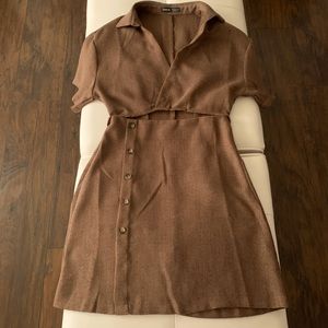 SHEIN CUTOUT DRESS (XS)